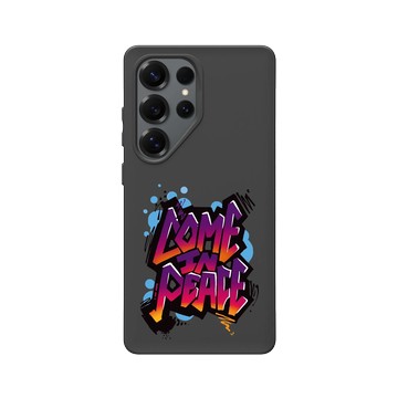 Galaxy S25 Ultra SolidSuit 黑 - Graffiti / 街頭塗鴉 - 我為和平而來