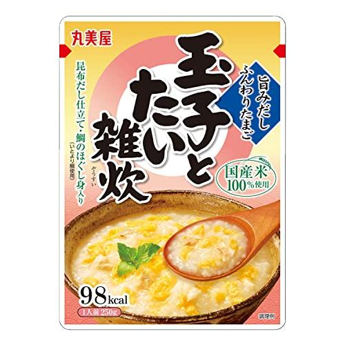 丸美屋 ふんわりたまご 玉子とたい雑炊 250g×5個