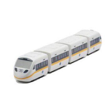 台鐵太魯閣自強號列車 TEMU1000型 鐵支路4節迴力小列車 迴力車 火車玩具 QV005T1 TR台灣鐵道