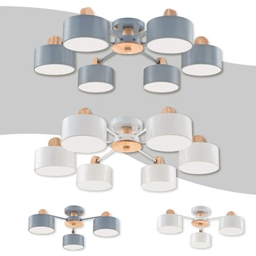 E27 北歐風造型吸頂燈 H04-48-0381、0382、0383、0384