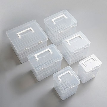 【臺灣-出貨】80色馬克筆收納盒多功能塑料雜物盒學生文具用品透明筆盒文具盒