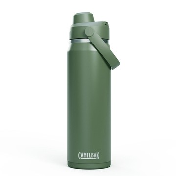 【墾趣】CAMELBAK 750ml Chug 不鏽鋼彈蓋運動保溫瓶(保冰) 青苔綠
