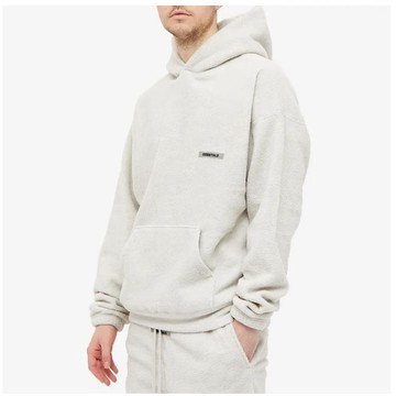 AirRoom全新現貨 ESSENTIALS Polar Fleece Hoodie Oatmeal 搖粒絨 3D 帽T