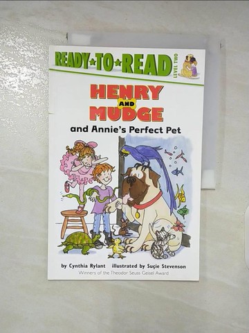 【書寶二手書T8／少年童書_Q1K】Henry and Mudge and Annie’s Perfect Pet_Rylant, Cynthia/ Stevenson, Suie (ILT)/ Stevenson, Sucie (ILT)
