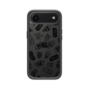 iPhone Air Mod NX -邊框背蓋組合 (相機按鈕) 黑 - 迪士尼-星際大戰 Star Wars - Pattern 星際大戰-Galaxy