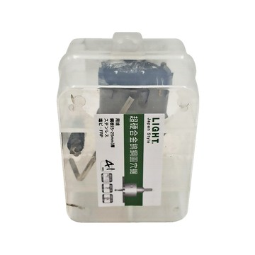 LIGHT 鎢鋼圓穴鋸 TG-41 41mm  1個