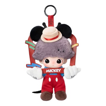 Pop Mart Disney Dimoo World Vinyl Plush Pendant 'Mickey TV Show' Secret Edition