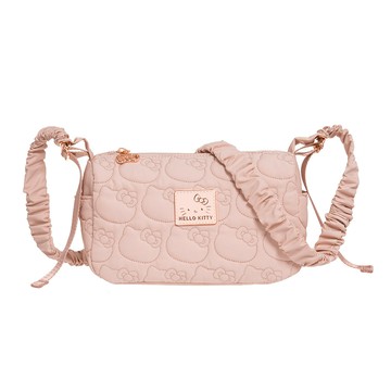 【Hello Kitty】舒芙蕾凱蒂-側背包-粉 KT03L04PK