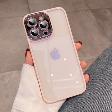暗紫色 閃粉一體 適用 iPhone 13 12 11 14 Pro Max 防摔殼 i14 手機殼 透明 簡約 保護殼