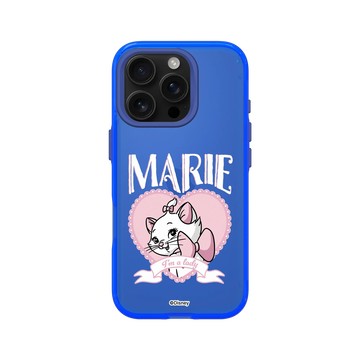 iPhone 16 Pro Clear 激光藍 - 迪士尼-經典系列 Disney Classics - 貓兒歷險記 - 愛心瑪麗