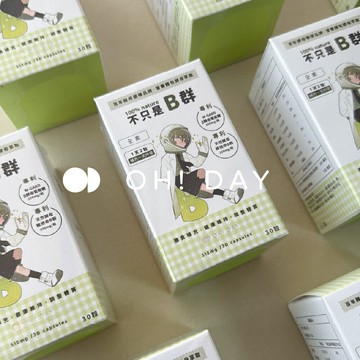 OH! DAY 不只是B群 (天然酵母B群+專利 β-葡聚醣/30顆)[直送日本]