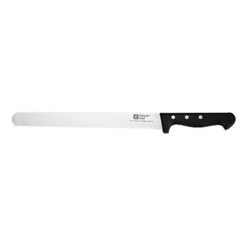 Atlantic Chef 六協 經典系列 鋸齒薄片刀  28cm  黑色 - 握柄  1支
