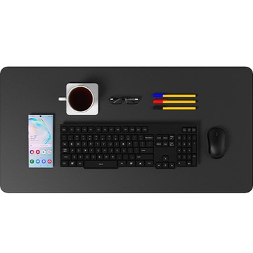 Hamada 皮革防滑加長型滑鼠墊 90 x 45cm  黑色  1個