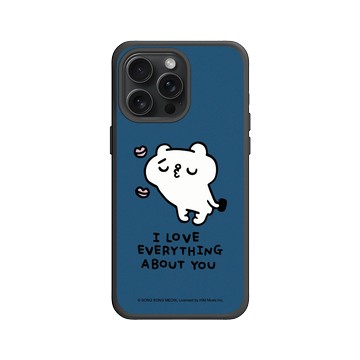 iPhone 15 Pro Max SolidX 黑 - 爽爽貓 Song Song Meow by SECOND - I Love everything about you (kiss版)