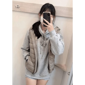 獨家自訂款連帽羽絨背心
