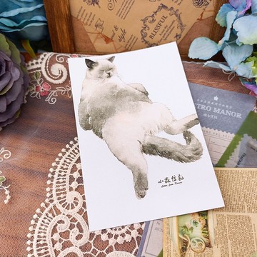 LS151貓咪明信片_12_Cat Postcard_12/明信片