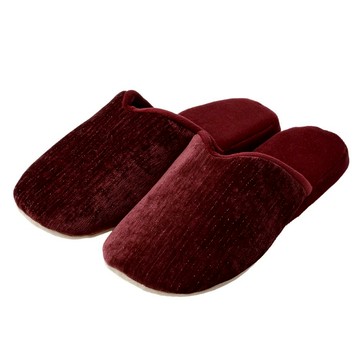 【DECO HOME商品】包頭室內拖鞋 GLITTER VELOR DRO M(DH) NITORI宜得利家居