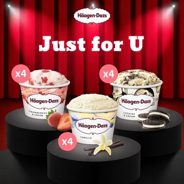 [3日內出貨]💝大展鴻圖🎉【Häagen-Dazs哈根達斯】新經典迷你杯75ml12入組🚚宅配到家 事事順利 冰淇淋