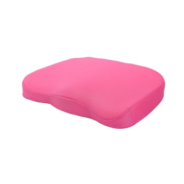 【AngelAid 天使愛】辦公紓壓美姿坐墊/人體工學/久坐必備/記憶泡棉-山茶紅