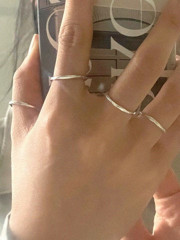 Silver 925 Slim Shine Ring