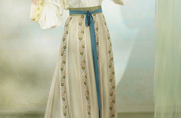 【青青】新中式復古 二十四破間色裙/唐漢服通勤半身裙