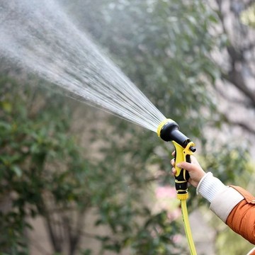 洗車水槍澆花噴頭洗車澆花神器園林澆水澆菜水管軟管花灑水槍套裝