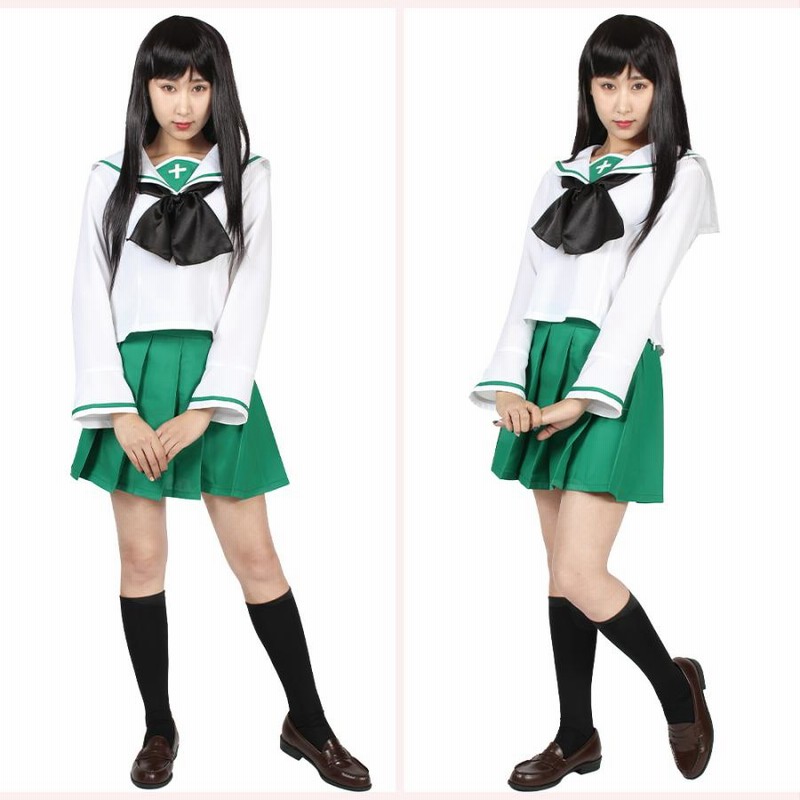 ガールズ&パンツァー 県立大洗女子学園制服 コスプレ衣装 | LINE 