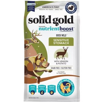 【solid gold 素力高】血漿系列 無穀 荒野雄鹿 成犬 1.7kg