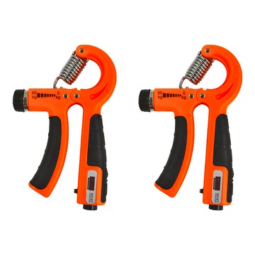 調節握力器 5-60kg 帶計數器  顏色隨機  11 x 15cm  1組