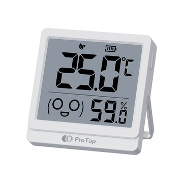ProTap 溫濕度計E1 mini 電子溫度計 溫溼度感測器 溫度計 濕度計 多功能 室內 家用 迷你溫濕度計