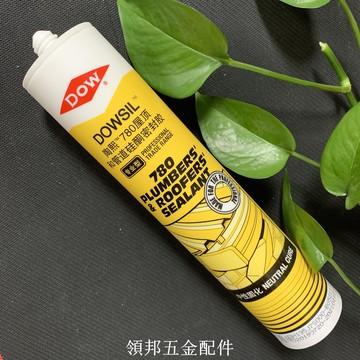 道康寧陶熙DC780屋頂與管道密封膠半透明單組份硅酮橡膠300G/支[領邦五金配件]