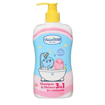 貝恩Baan 甜心三效洗髮沐浴乳(4716357213784) 203元