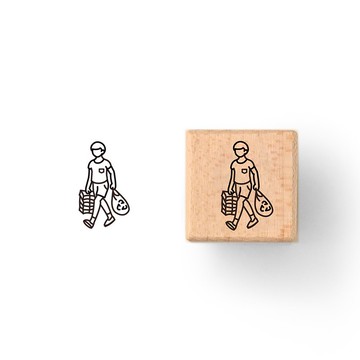 本日印章－倒垃圾