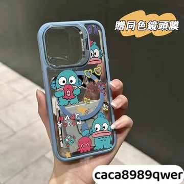 暖男小醜魚Magsafe磁吸金屬鏡頭支架 iPhone 16 15 14 13 12 11 Pro Max手機殼