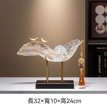 事業有成擺件 家居裝飾品 客廳電視櫃擺件 高檔玄關擺件 招財吉祥擺設
