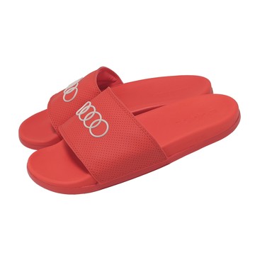 [ACS] adidas 愛迪達 拖鞋 Adilette Comfort Audi 男鞋 女鞋 紅 奧迪 快乾 KI6083