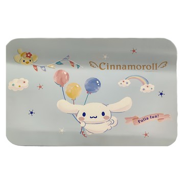 軟式珪藻土地墊 台灣製造 柔軟材質更耐用  飛天大耳狗 藍色  60 x 40 x 0.5cm