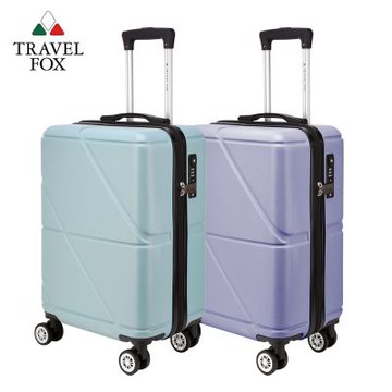 TRAVEL FOX 旅狐19吋極光漫旅拉鍊登機箱/可廉航登機