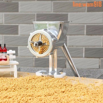 【店長推薦】畫眉鳥小型家用飼料顆粒機手動自制魚餌鸚鵡鳥食貓狗養殖設備手搖