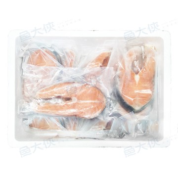 智利-鮭魚厚切14片(6kg/15%冰/套袋/件)-1D7B【魚大俠】FH256