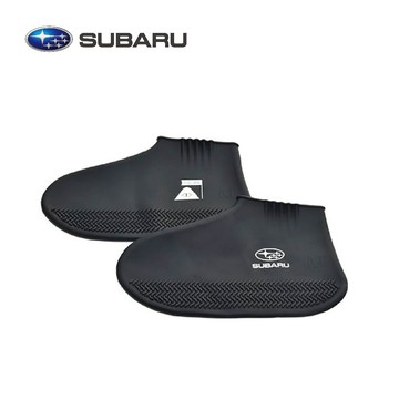 【PP保勁國際】日本原裝 POLeR x SUBARU 防水鞋套 雨鞋套 鞋套 矽膠雨鞋套 矽膠鞋套 防滑耐磨 鞋套