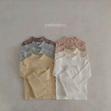 Peekaboo Colin柔暖兒童套裝｜兒童衣服 女童套裝 男童套裝 寶寶套裝 居家服 寶寶衣服 嬰兒 韓國童裝