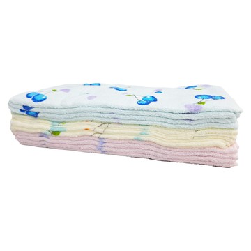 儂儂 台灣印花100%棉毛巾 規格:33x76 cm  櫻桃  12條