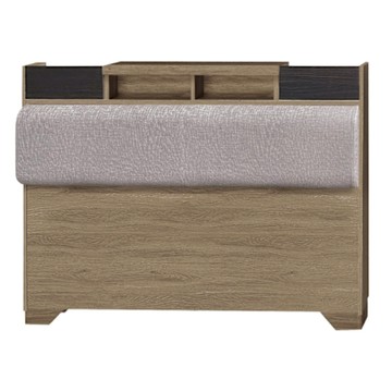 文創集 朱武令5尺雙人貓抓皮可收納床頭片(三色可選＋充電插座設置)-153x12x102cm免組