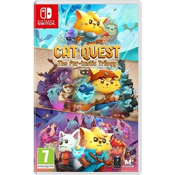 【Nintendo 任天堂】NS Switch 喵咪鬥惡龍 1+2+3 貓咪鬥惡龍 三部曲 Cat Quest 中文版
