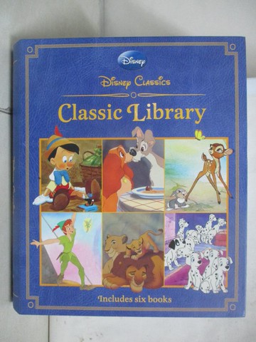 【書寶二手書T9／兒童文學_D7M】Disney Classics Classic Library