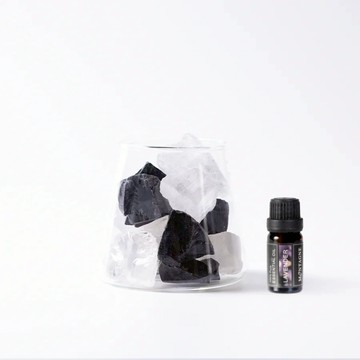 【Montagne】黑白晶｜富士山晶礦杯透明款（不贈杯蓋）｜薰衣草10ml_廠商直送