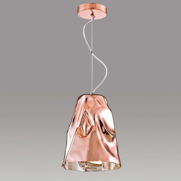 E27手工電鍍玻璃單吊燈 B106-48-93253