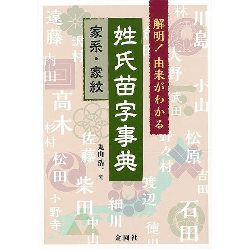 Ｐ5倍 解明！由来がわかる姓氏苗字事典 家系・家紋/バーゲンブック 