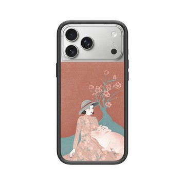 iPhone 17 Pro Max Mod NX -邊框背蓋組合 (相機按鈕) 黑 - 欣蒂小姐 Miss Cyndi - 靈獸 / 吾與紅櫻